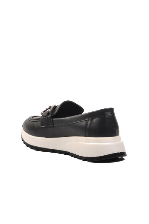 Black Skin Womens Casual Shoes 514519 Z