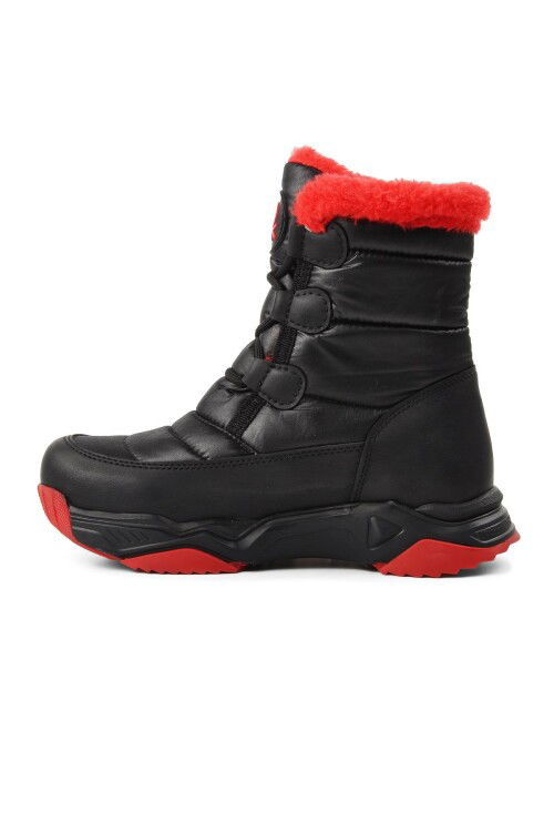 حذاء فروي أسود للأطفال BN-30402 F