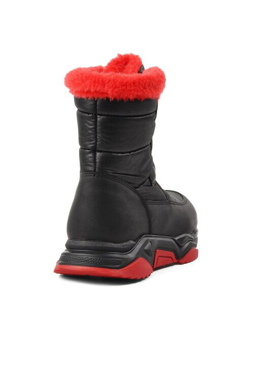 حذاء فروي أسود للأطفال BN-30402 F