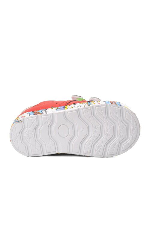 Red Velcro Baby Sneakers BN-30844 B