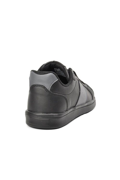 Black-Black Womens Sneakers PO-10018 Z