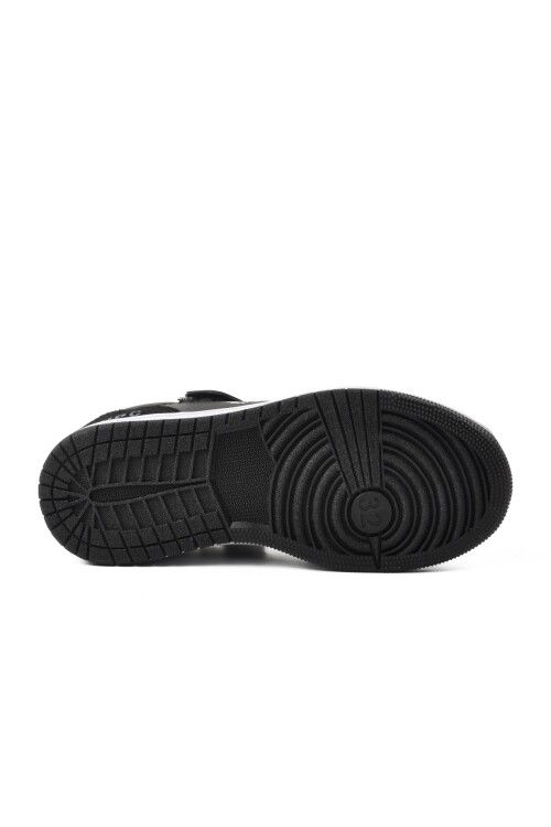 Black Childrens Sports Shoes PO-10320 F