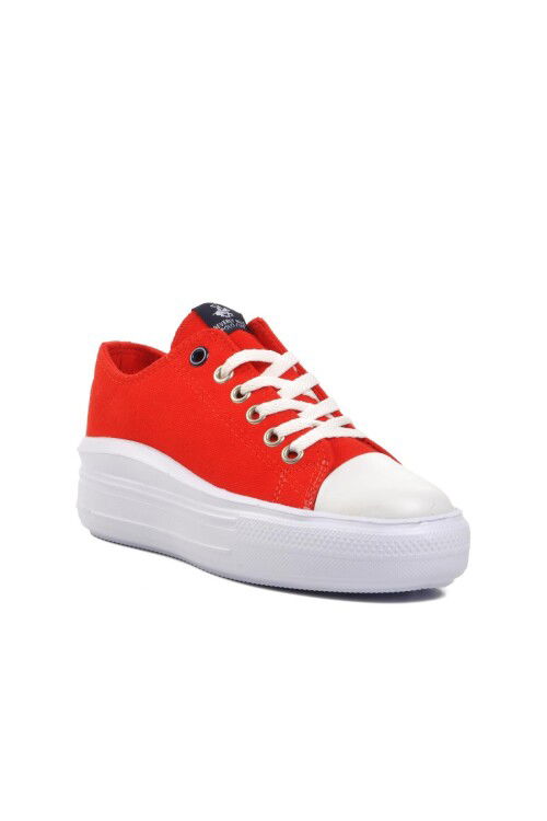 Red Womens Sneakers PO-30088 G