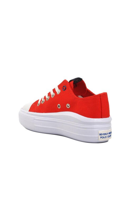 Red Womens Sneakers PO-30088 G