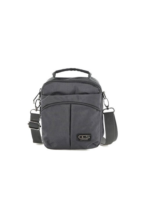 حقيبة كتف رمادية للجنسين من CCS London 31397
