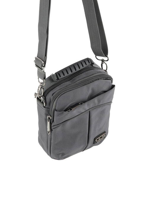 حقيبة كتف رمادية للجنسين من CCS London 31397