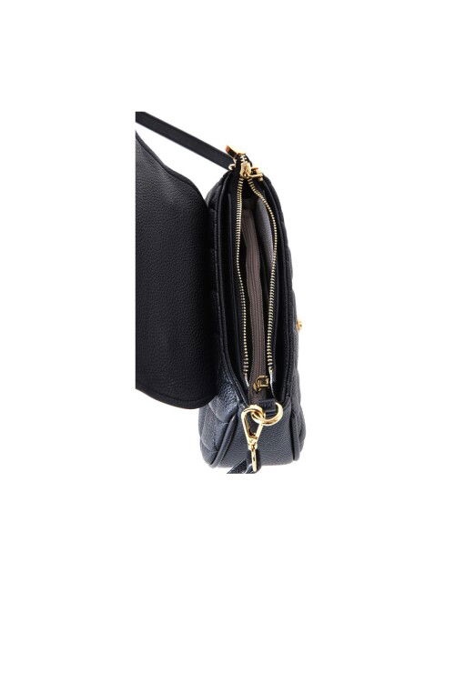 Black Womens Shoulder Bag CCS London 17194 Bag