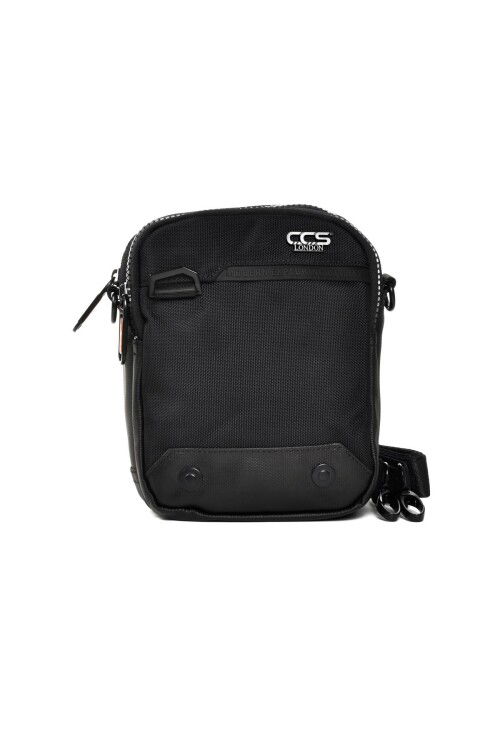Black Unisex Shoulder Bag CCS London 31253 Bag