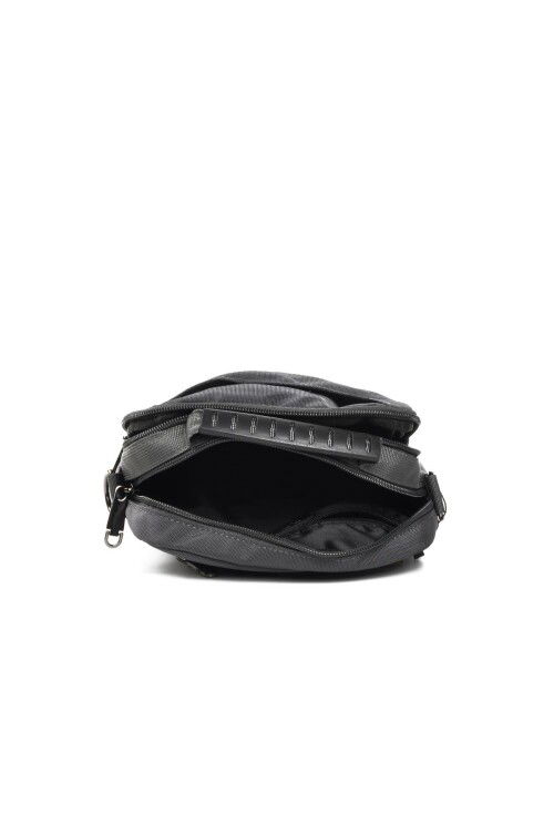 Gray Mens Hand and Shoulder Bag 31387