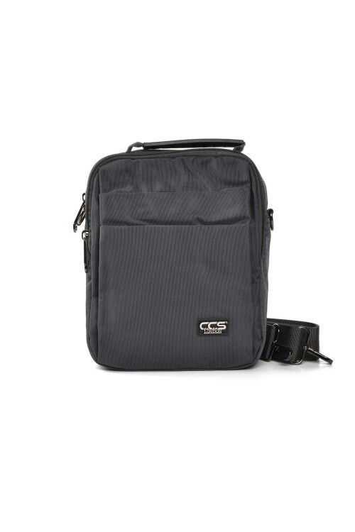 Gray Mens Hand and Shoulder Bag 31393