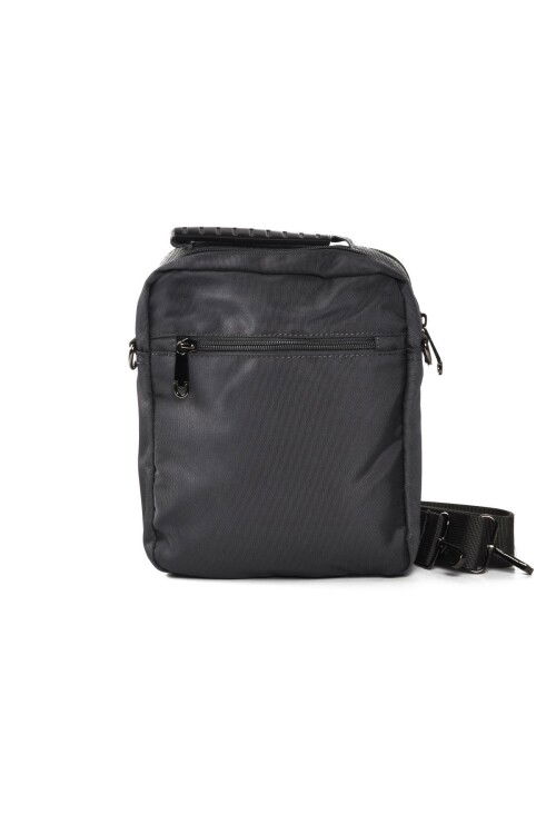Gray Mens Hand and Shoulder Bag 31393