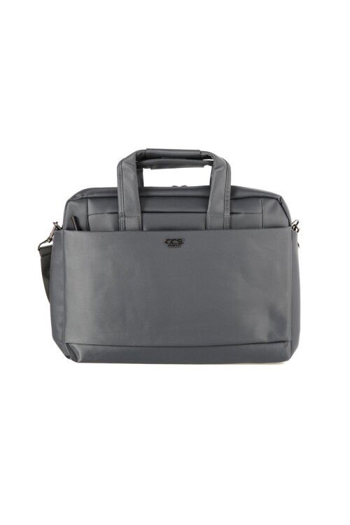 Grey Unisex Briefcase CCS London 71432 Briefcase