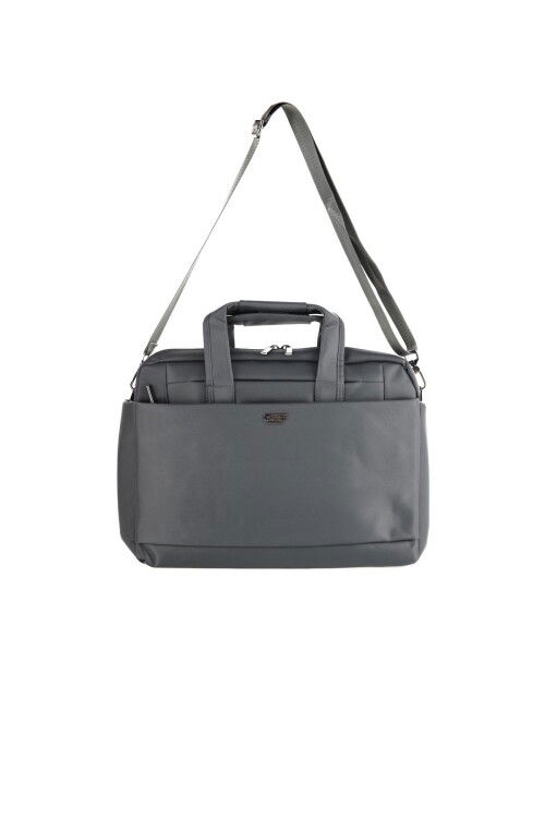 Grey Unisex Briefcase CCS London 71432 Briefcase