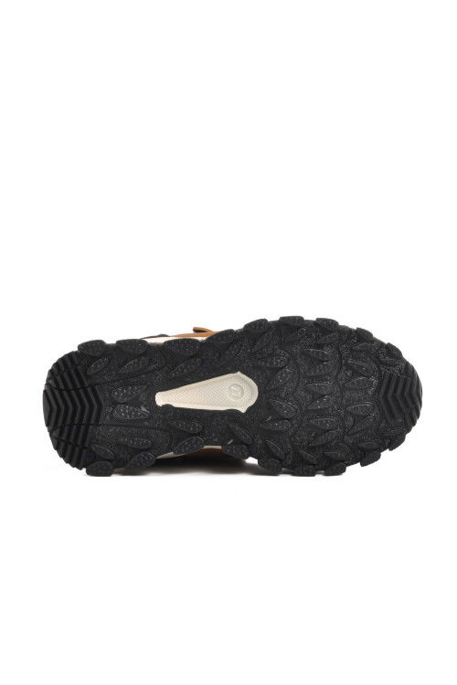 Tan Unisex Velcro Kids Boots Doruk P