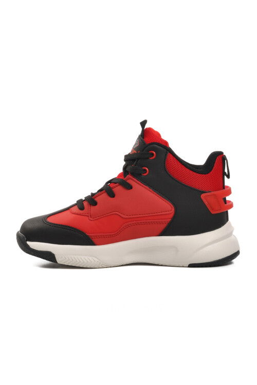 Red Unisex Kids Basketball Shoes London-25K F