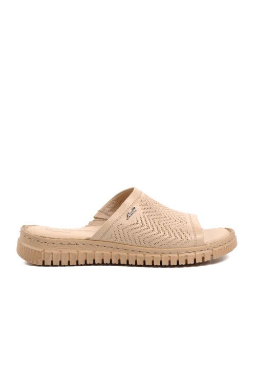 Beige Womens Slippers 38505 Sofia Z