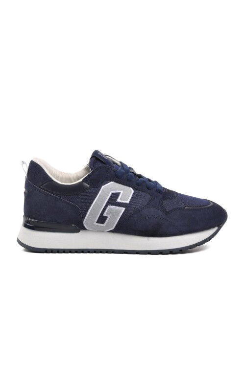 Denim Navy Blue Mens Sneakers GP-1073 M