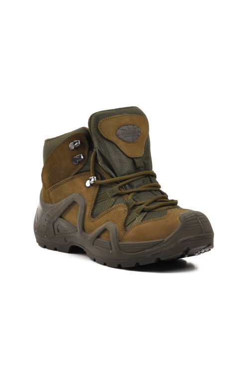 Khaki Nubuck Waterproof Mens Outdoor Boots P1492 M