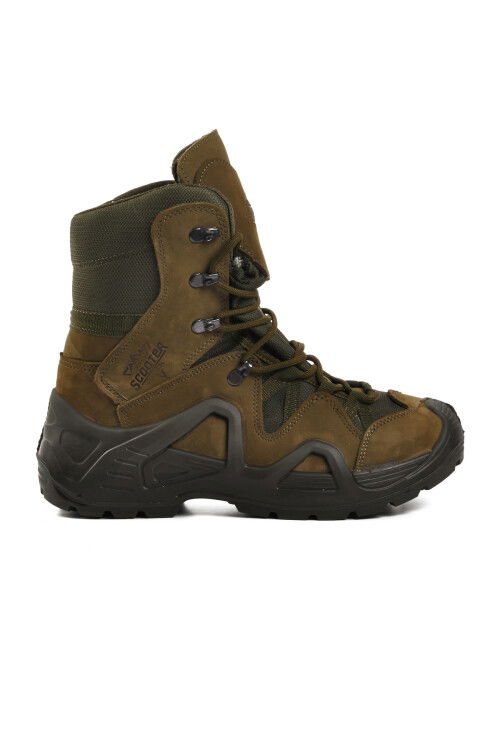 Khaki Nubuck Waterproof Mens Outdoor Boots P1490 M