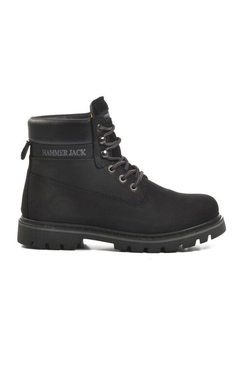 Black Nubuck Mens Boots 102 16600 M