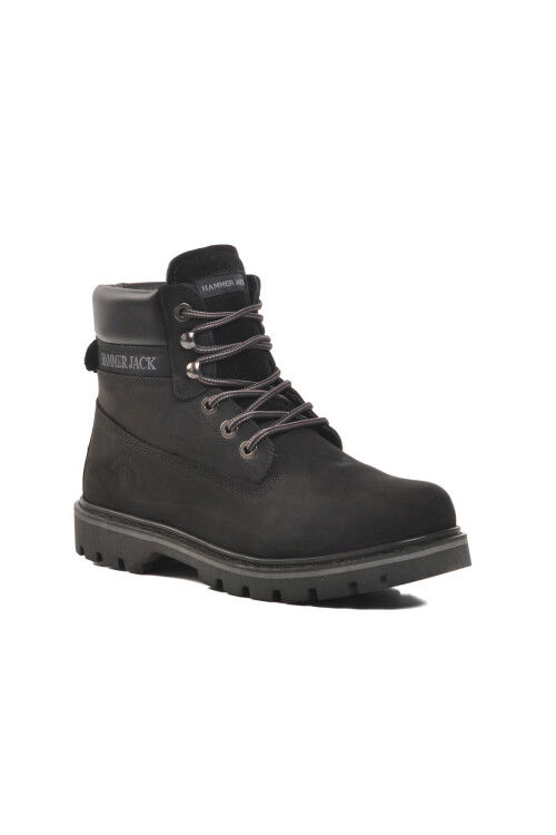 Black Nubuck Mens Boots 102 16600 M