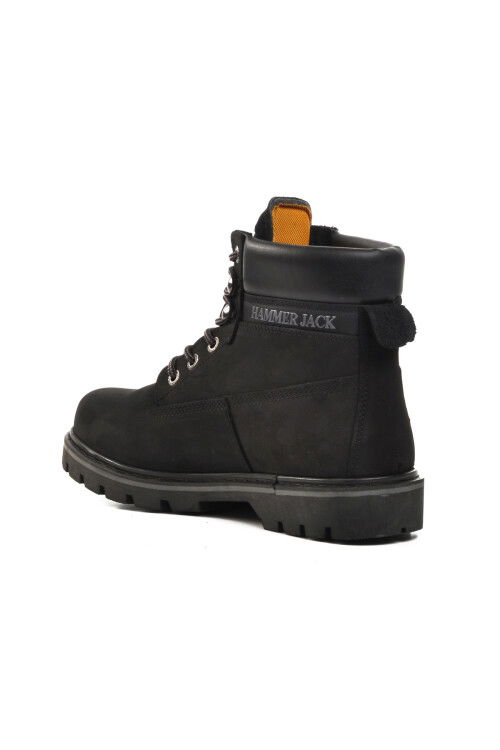 Black Nubuck Mens Boots 102 16600 M