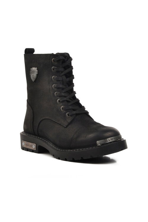 Black Nubuck Mens Boots 102 17600 M