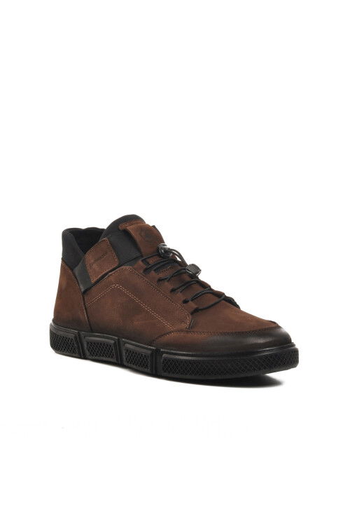 Brown Nubuck Waterproof Mens Casual Shoes Bilbao 102 20655 M