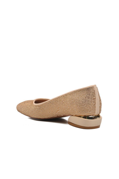 حذاء سهرة نسائي بيج K25D02 Z