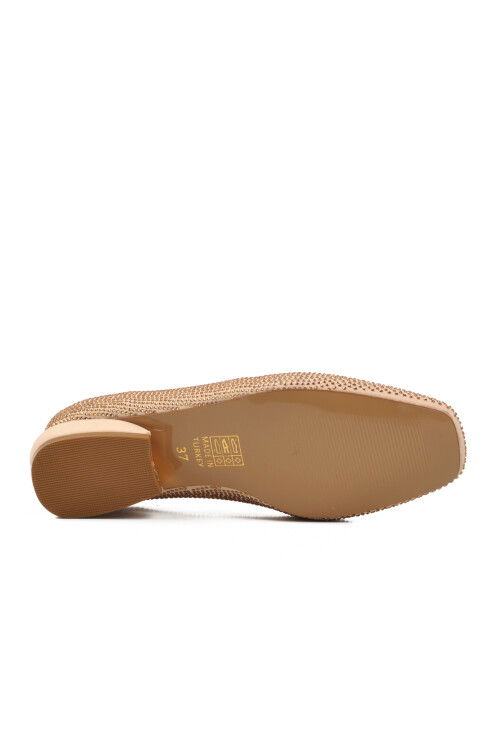 حذاء سهرة نسائي بيج K25D02 Z