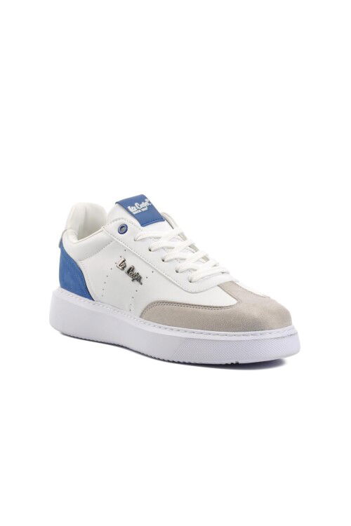 حذاء رياضي رجالي أبيض-أزرق LC-31010 M