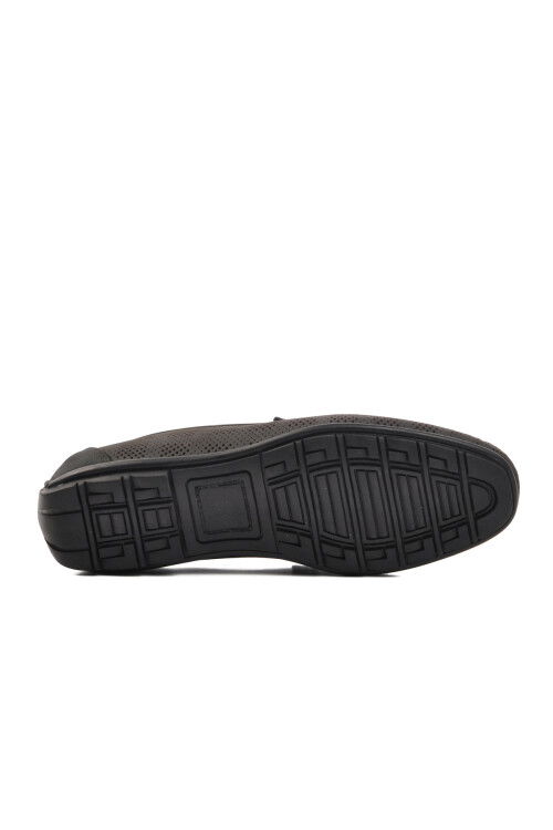 Siyah Nubuk  Erkek Casual Ayakkabı 152-11087 M