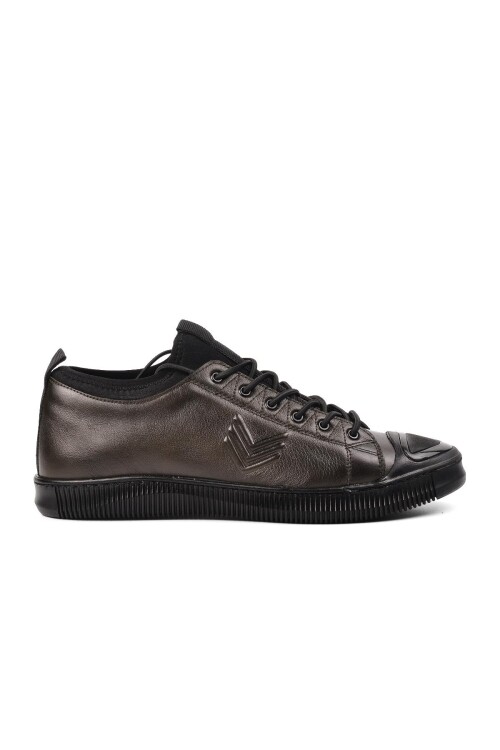Khaki-Black Mens Casual Shoes 152-16374 M