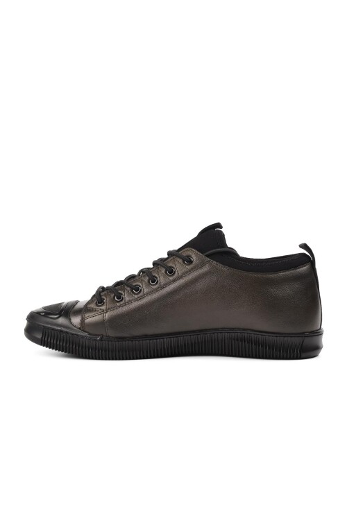 Khaki-Black Mens Casual Shoes 152-16374 M