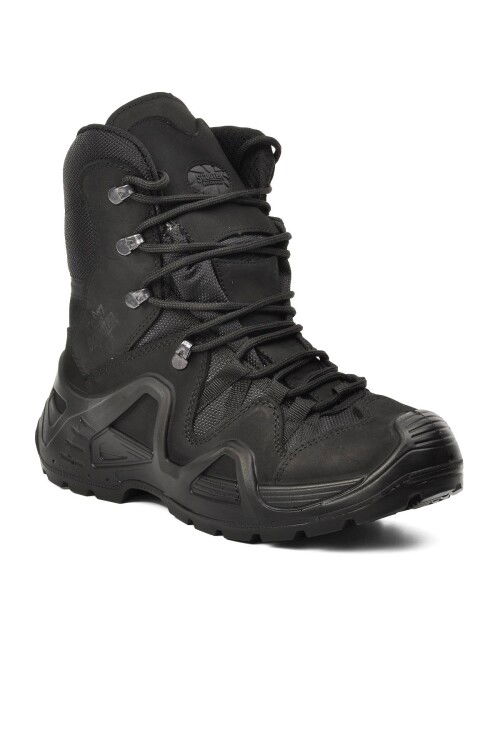 Black Nubuck Waterproof Mens Outdoor Boots P1490 M