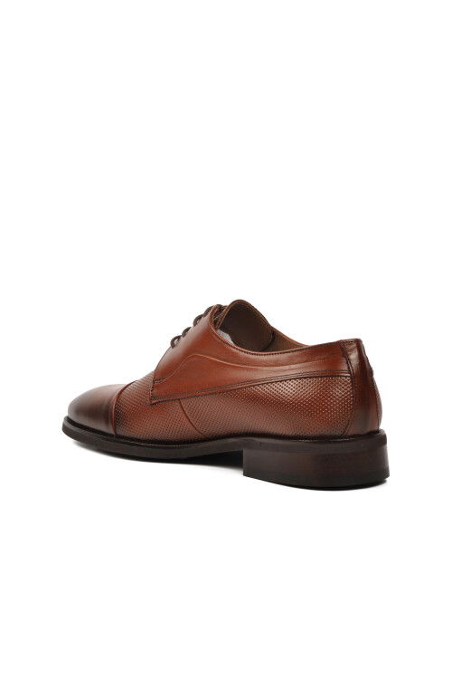 Tan Genuine Leather Mens Classic Shoes 10423 M