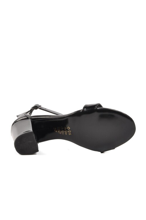 Black Patent Leather Womens Evening Shoes PC-52200 Z