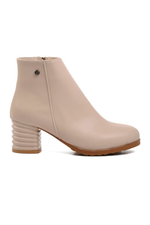 Krem  Kadın Bot Pc-52524 Z