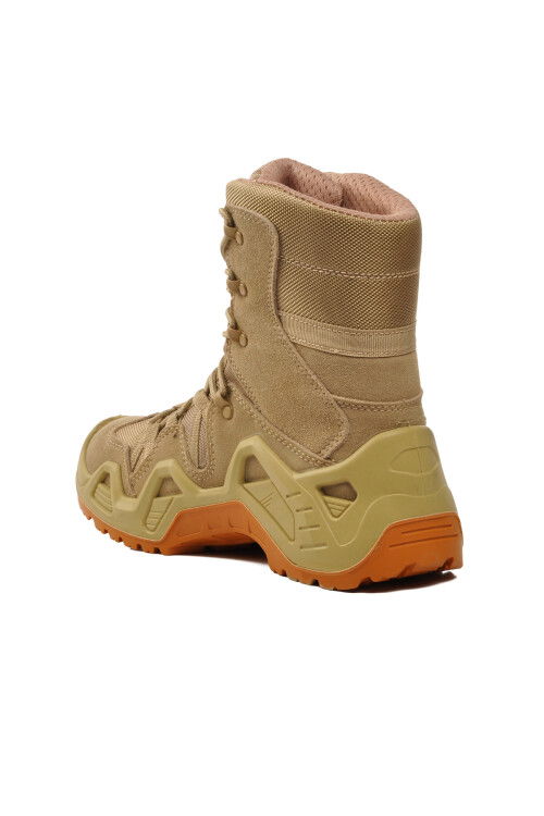 Beige Water Repellent Mens Outdoor Boots 152-18218 M