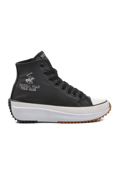 Black-White Womens Sneakers PO-30021 Z