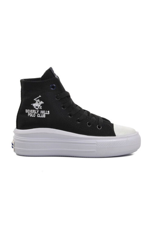 Black-White Womens Sneakers PO-30087 Z