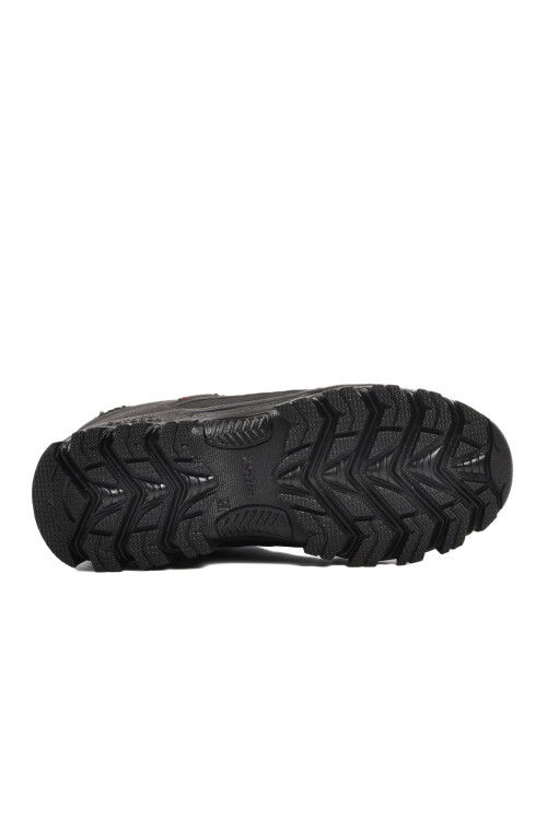 Black Non-Slip Sole Water Repellent Unisex Outdoor Boots X6 G