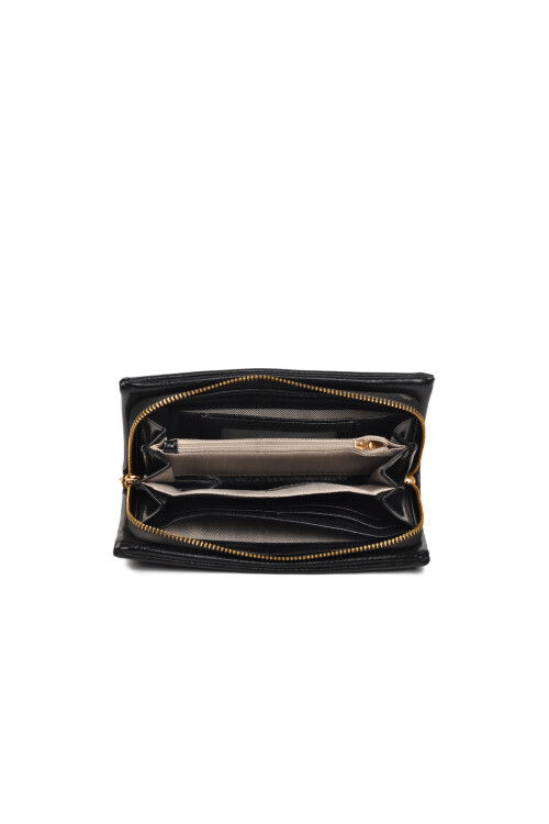 Black Womens Wallet 17031