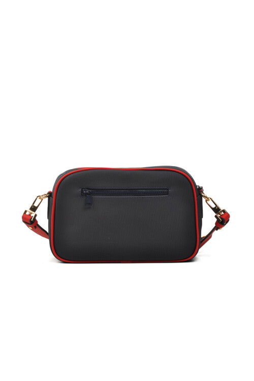Navy Blue-Red Womens Shoulder Bag US24281