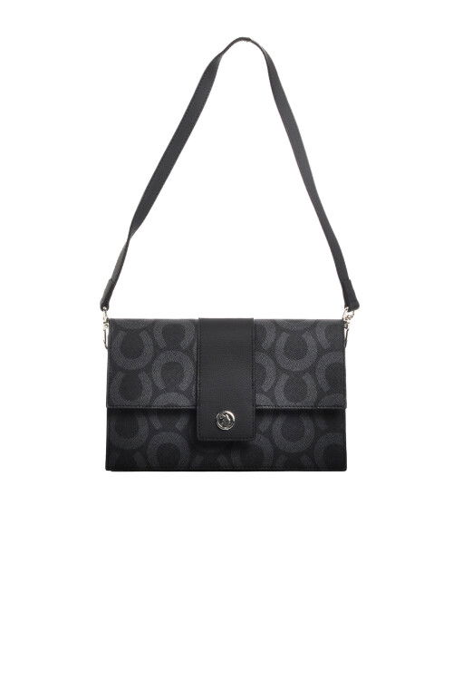 US Polo Black Womens Shoulder Bag US24585