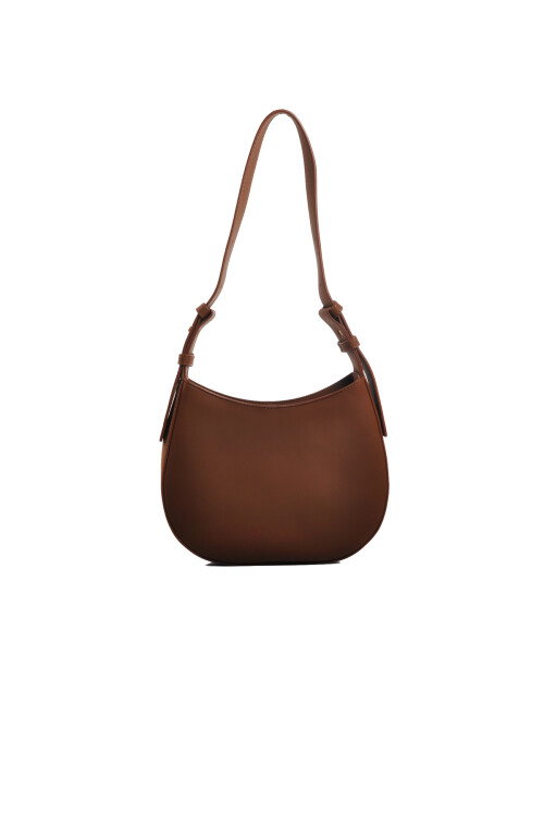 حقيبة كتف نسائية من يو إس بولو باللون البني الفاتح US24629