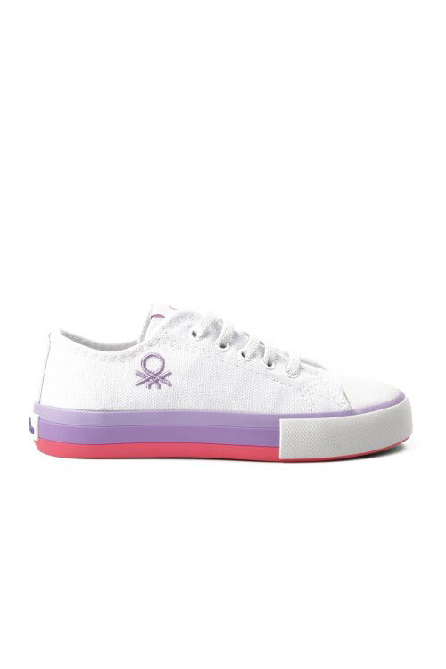 White-Lilac Childrens Sports Shoes BN-30175 F