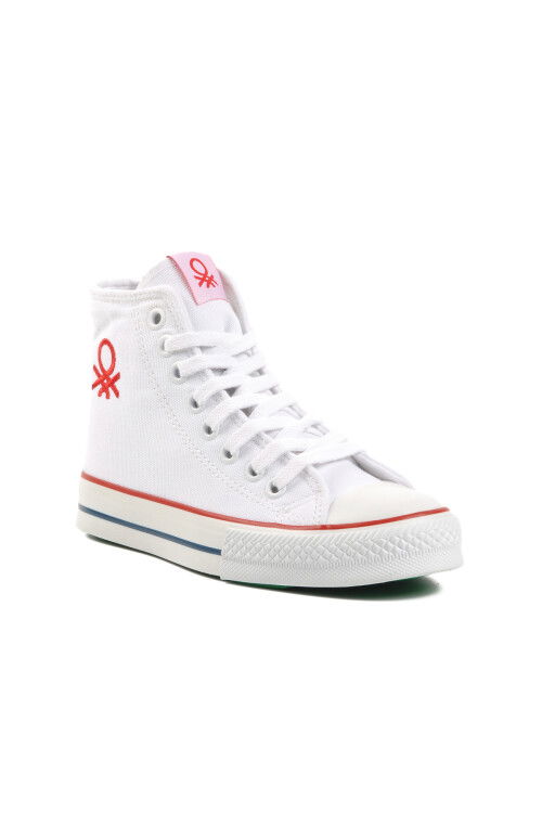 White Womens Sneakers BN-30628 G