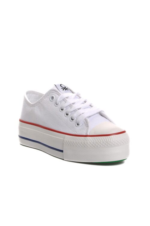 White Womens Sneakers BN-30935 G