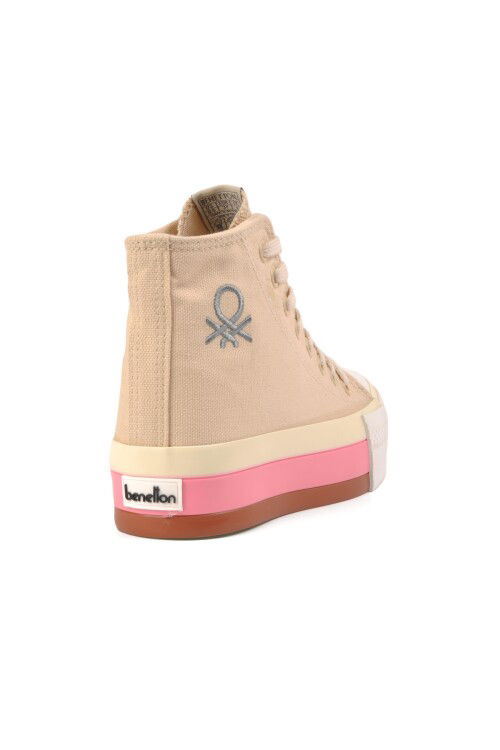 Beige Womens Sneakers Bn-30944 G